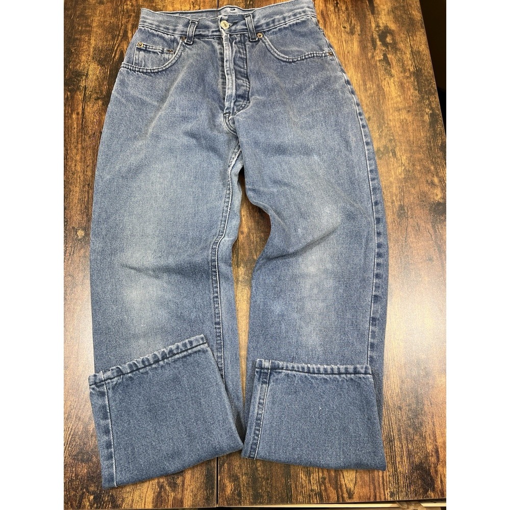 Levis 501 Jeans Womens 28x36 Blue Skinny High Rise Button Fly Stretch Premium